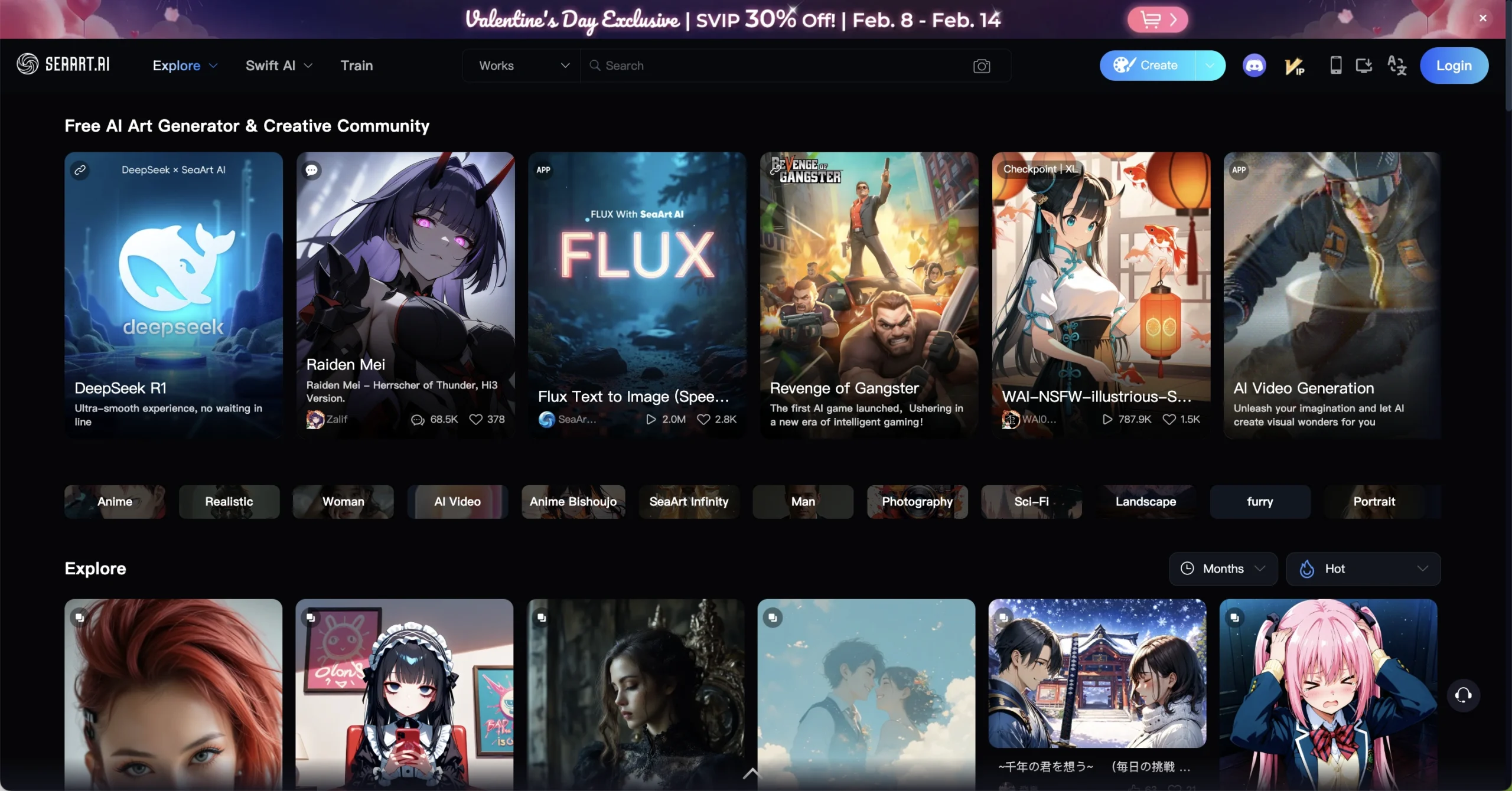 The Ultimate Guide to SeaArt AI Video Generation in 2024 2 SeaArt AI Video Generation homepage